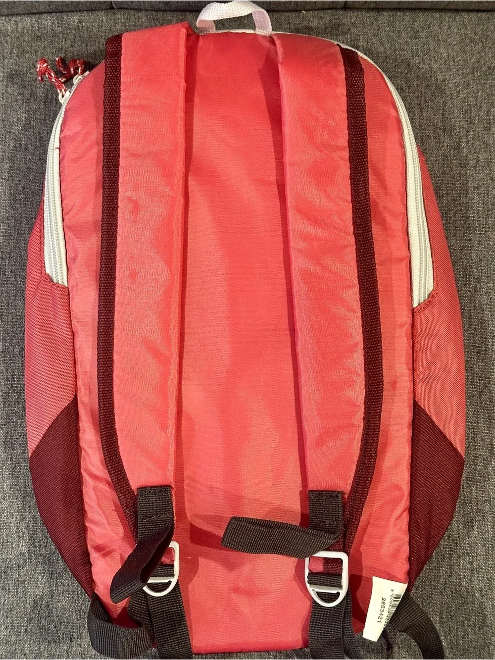 NEW Decathlon Quechua 10L Hiking Backpack Daypack Coral Pink & Maroon Small